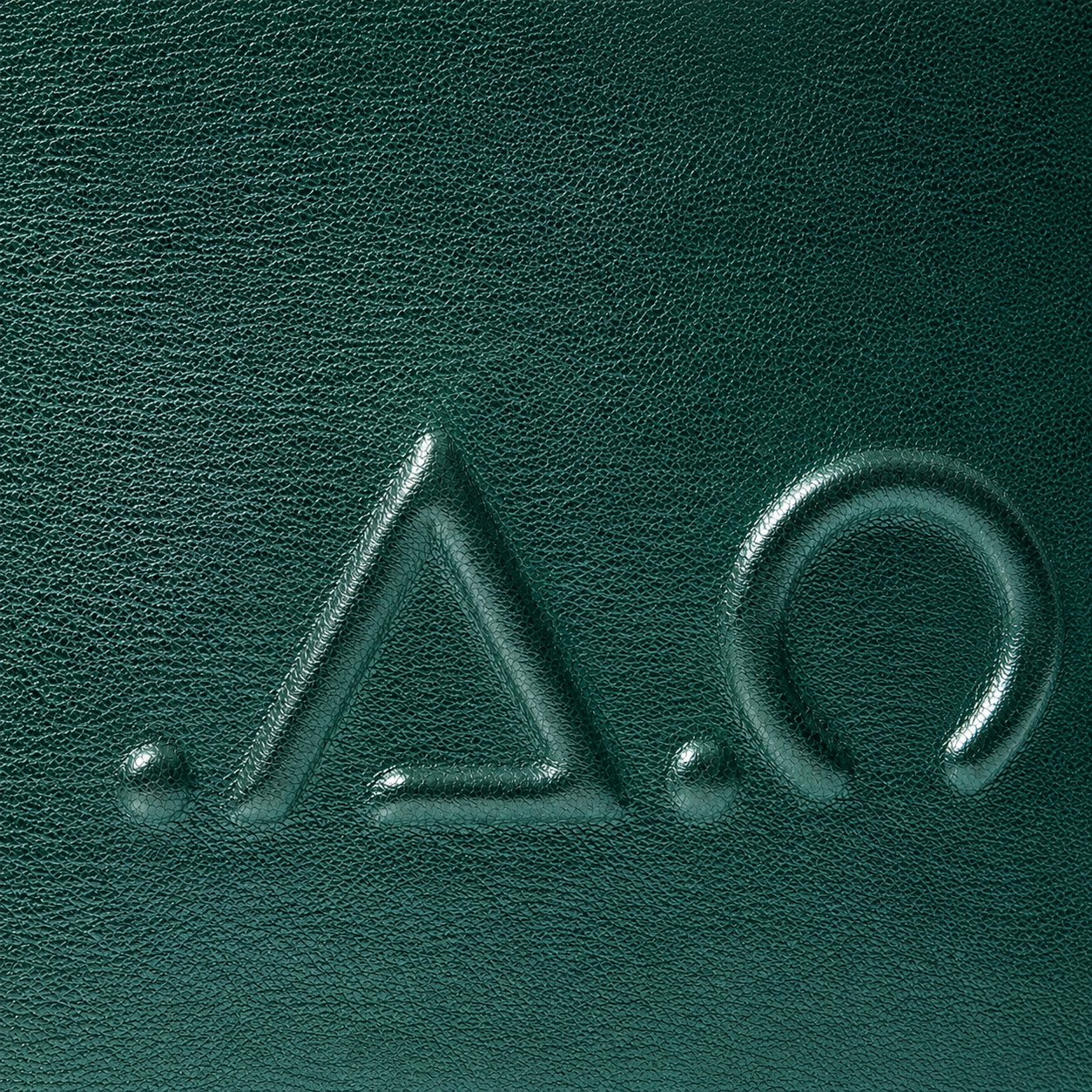 Glamorous | Metallic Groene Handtas