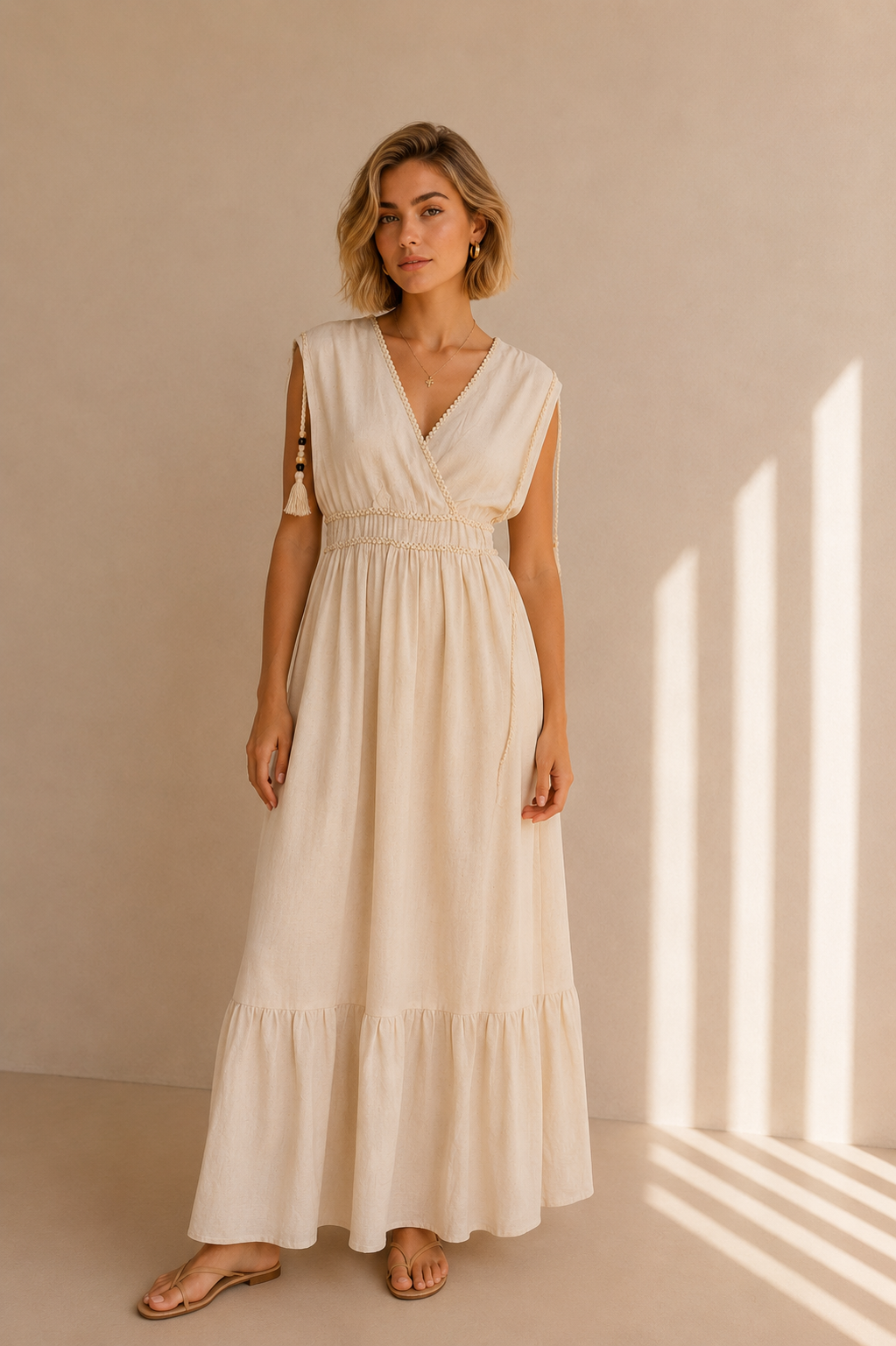 Amélie Bohemian Maxi Jurk