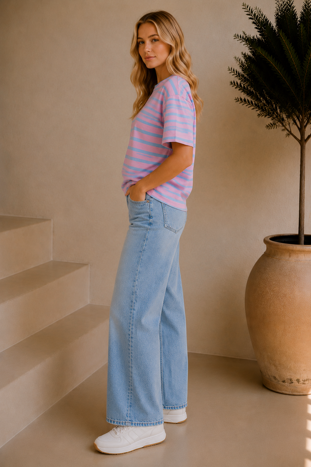 Anna | Striped T-shirt