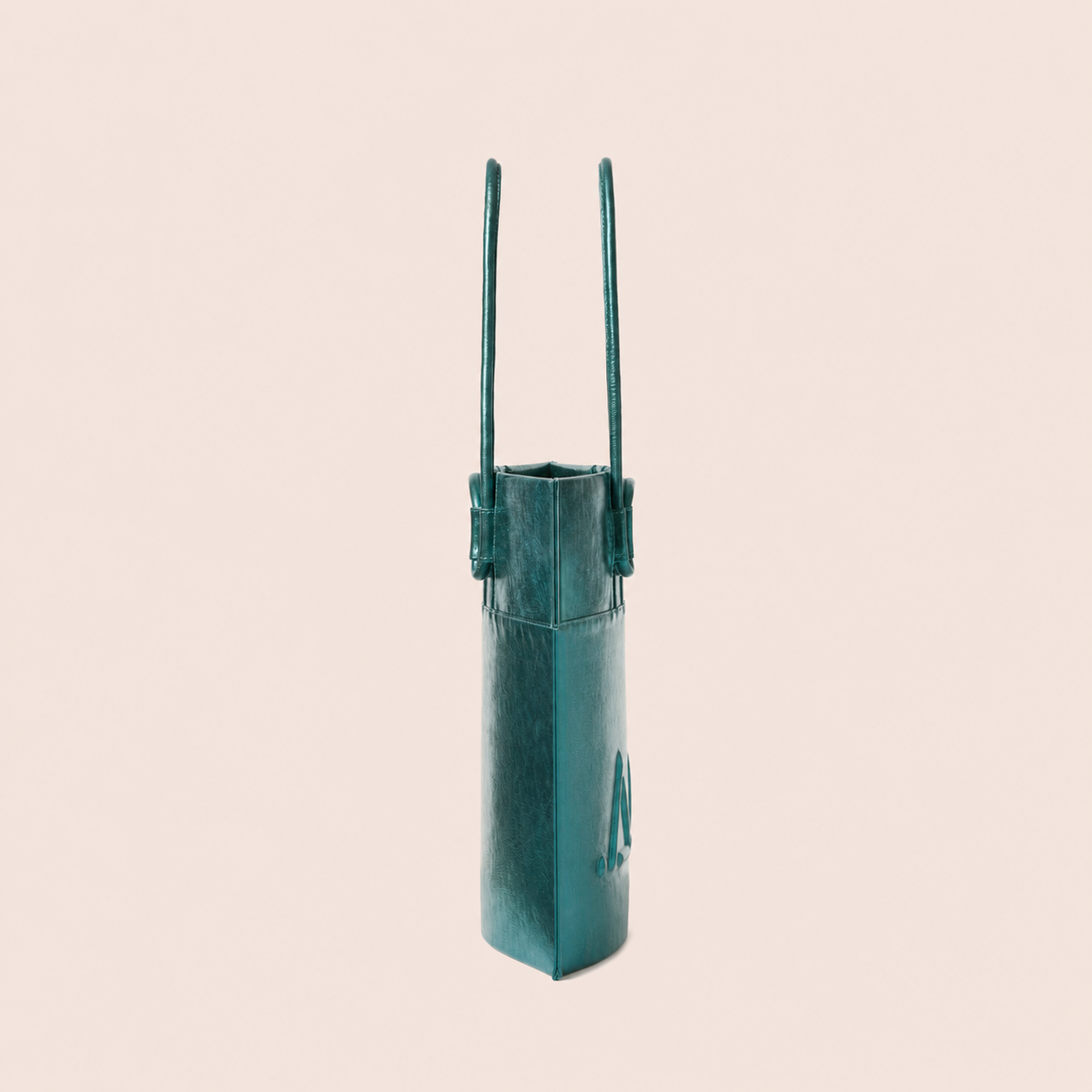 Glamorous | Metallic Groene Handtas