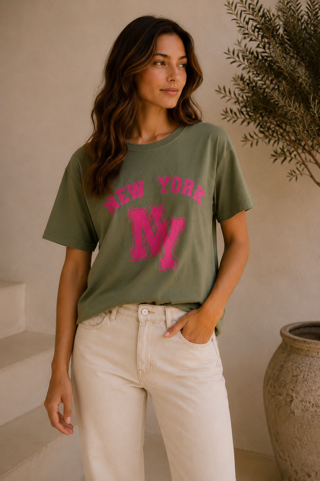 Jade | New York Graphic T-shirt