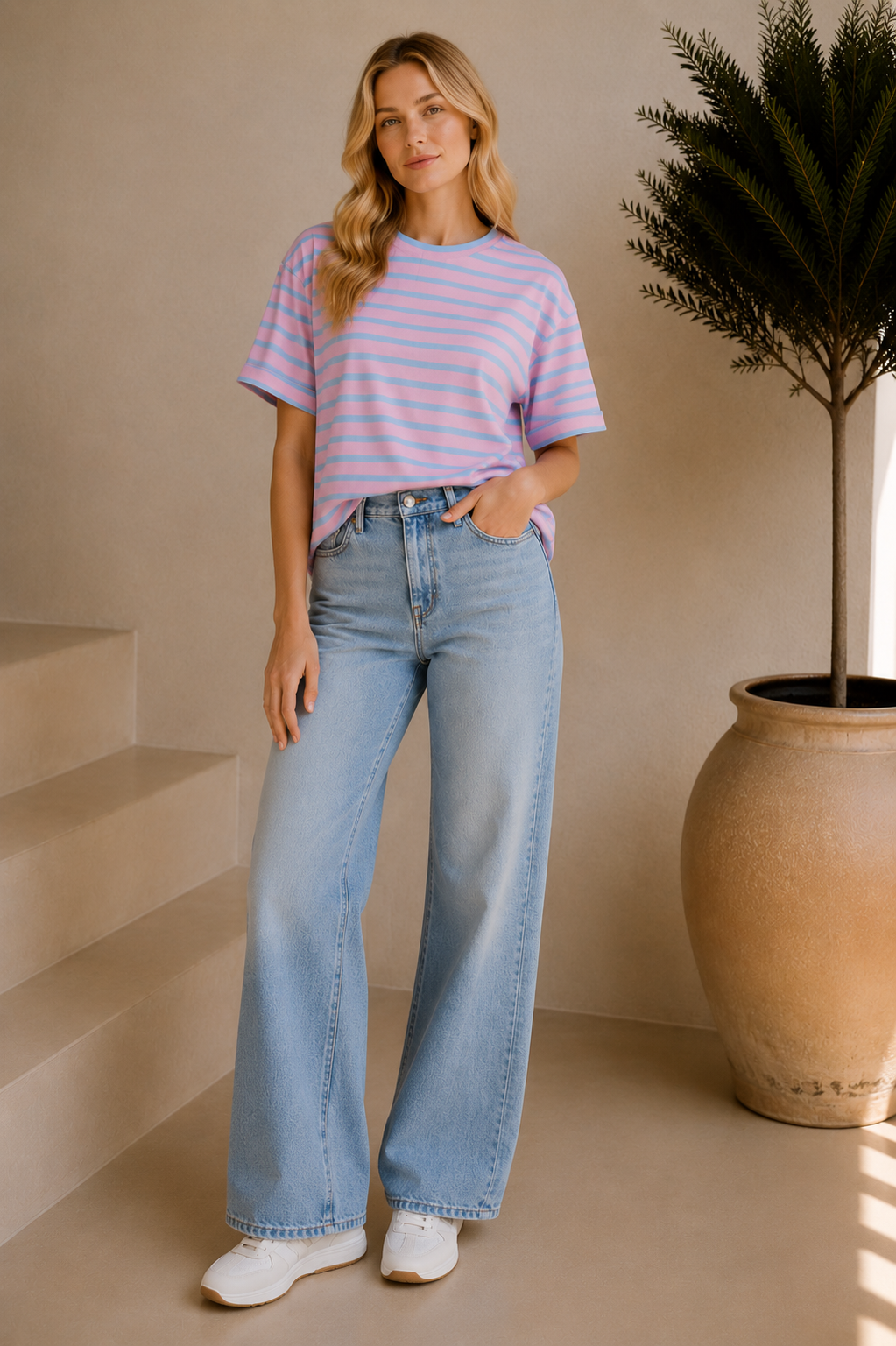 Anna | Striped T-shirt