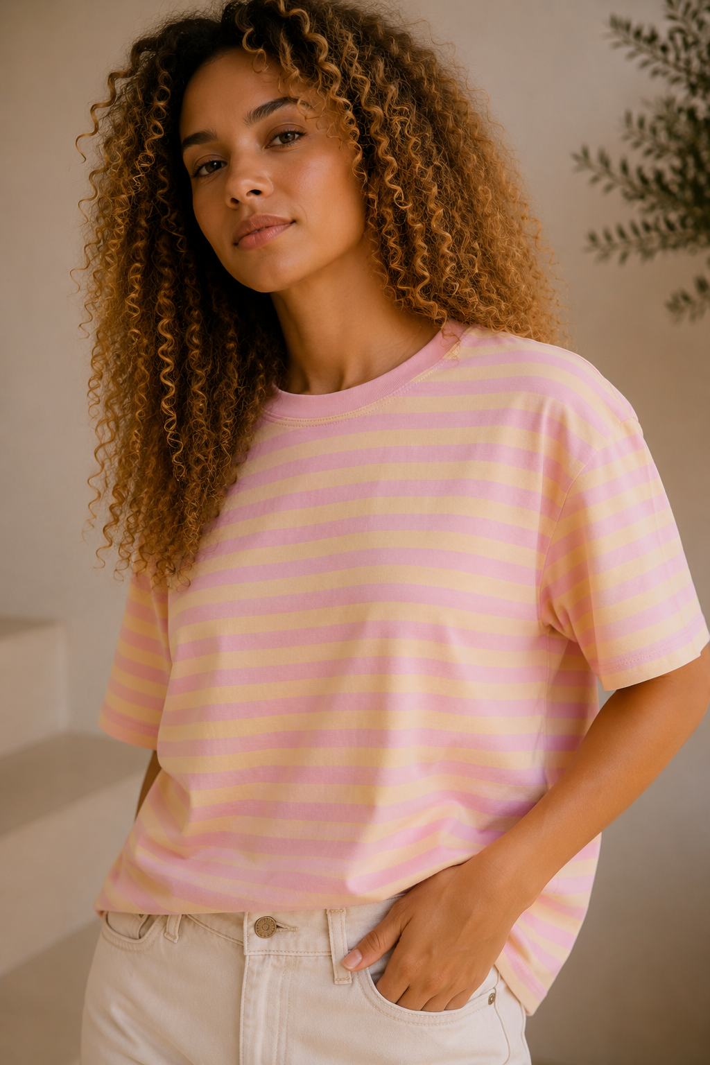 Noor | Striped T-shirt
