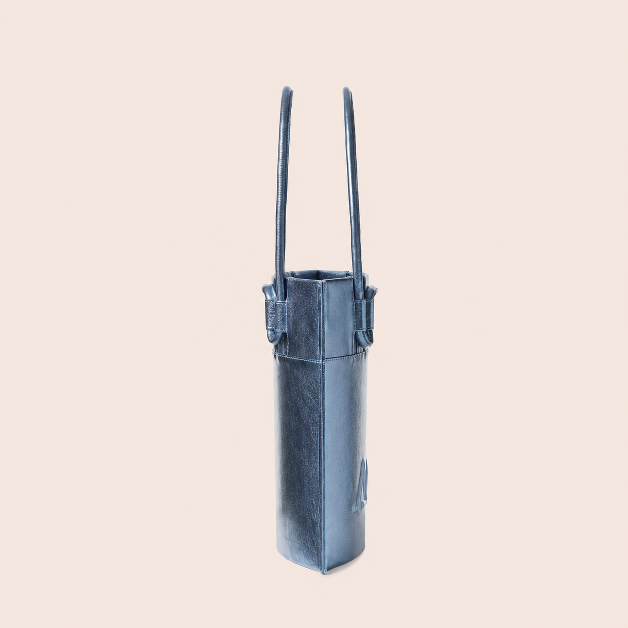 Glamorous | Metallic Blauwe Handtas